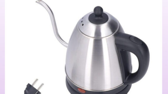 Bouilloire électrique à col de cygne 1,2 L