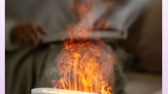 Machine d'aromathérapie à flamme